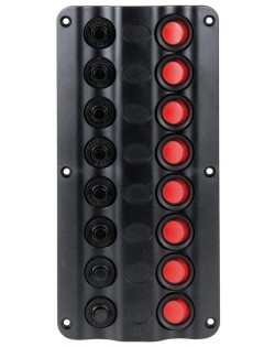 Pannello elettrico 8 interruttori